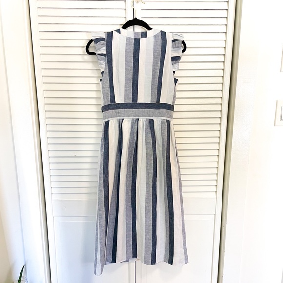 J.Crew Point Sur Ruffle Sleeve Dress - Picture 6 of 6